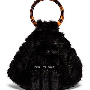 Cult Gaia Eva fur bag
